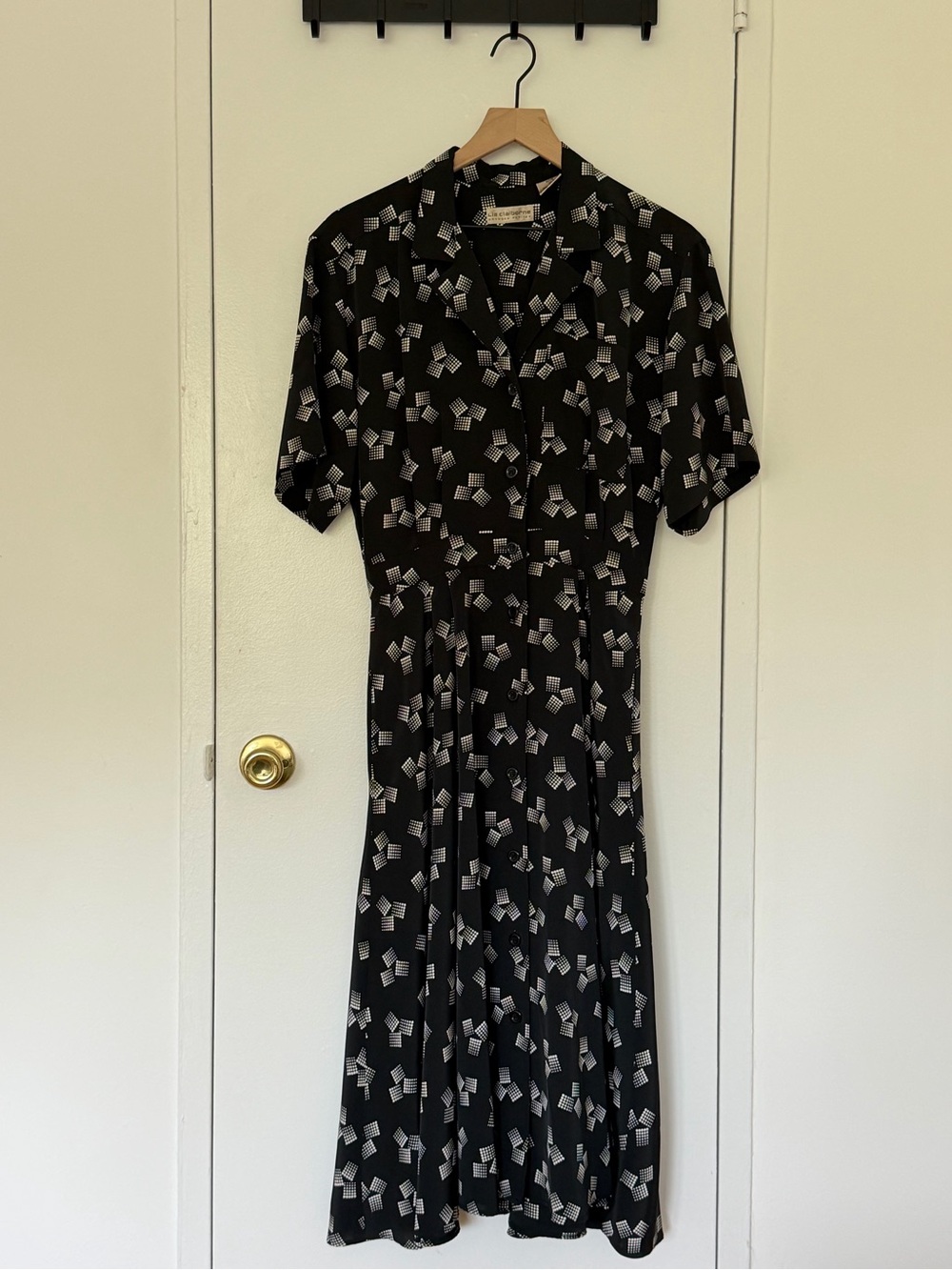 Vintage Liz Claiborne Geometric Dress 10P